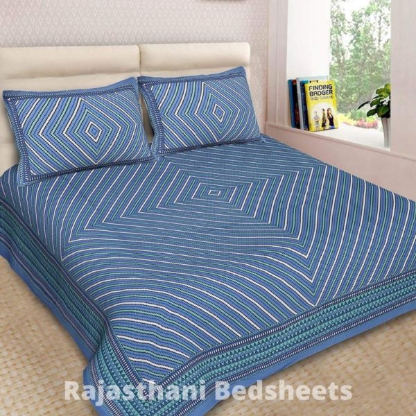 Sanganeri bedsheet