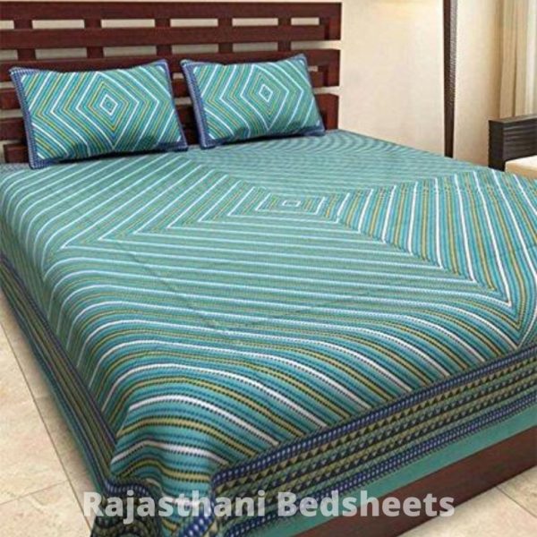 Sanganeri bedsheet