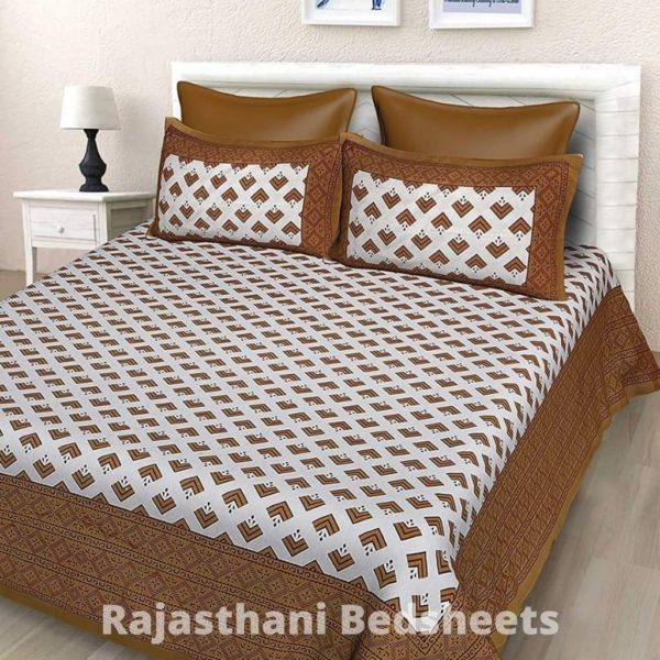 sanganeri bedsheet