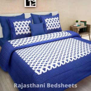 sanganeri bedsheet