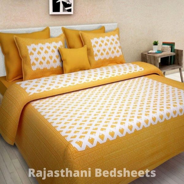 sanganeri bedsheet