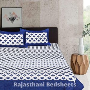 sanganeri bedsheet