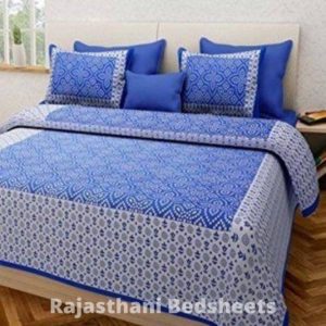 sanganeri bedsheet