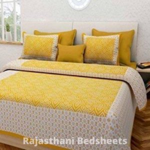 sanganeri bedsheet